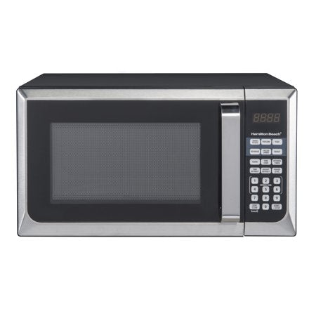 Hamilton Beach 0.9 cu.ft. Microwave Oven, Black, Stainless Steel - Hommazava Hamilton Beach 0.9 cu.ft. Microwave Oven, Black, Stainless Steel - Hommazava