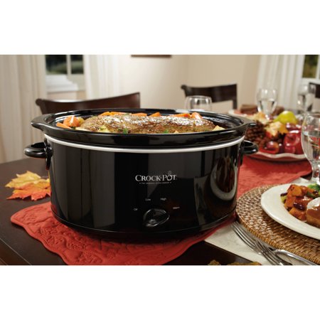 Crock-Pot Manual Slow Cooker, 7-Quart, Black (SCV700-B2) - Hommazava