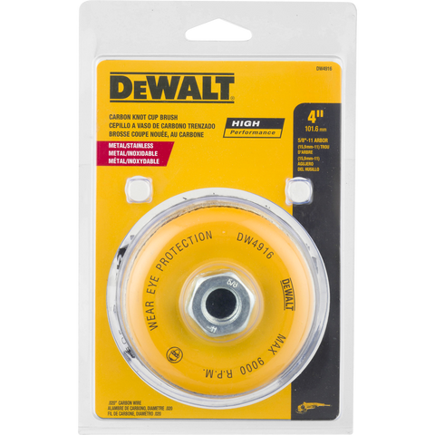 DeWalt Carbon Knot Cup Brush 4