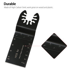 TSV 10 PCS Mixed Oscillating Saw Blade Oscillating Tool Blades Quick Decker Bosch Dewalt Dremel Ridgid Ryobi Craftsman Chicago MultiTool Accessories - Hommazava