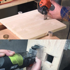 TSV 10 PCS Mixed Oscillating Saw Blade Oscillating Tool Blades Quick Decker Bosch Dewalt Dremel Ridgid Ryobi Craftsman Chicago MultiTool Accessories - Hommazava